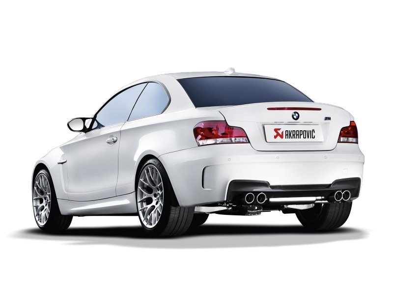 Akrapovic 11-12 BMW 1 Series M Coupe (E82) Slip-On Line (Titanium) (Req. Tips) - Crew Original