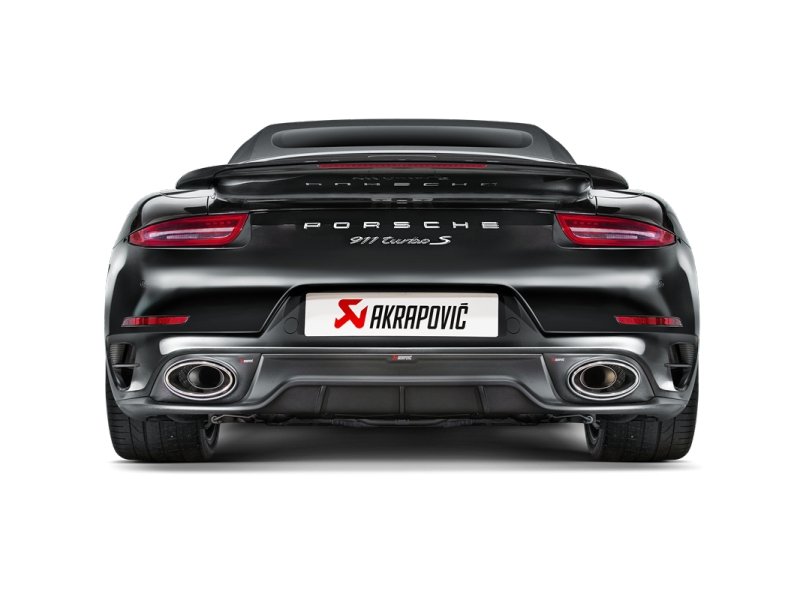 Akrapovic 14-15 Porsche 911 Turbo/Turbo S (991) Rear Carbon Fiber Diffuser - Matte - Crew Original