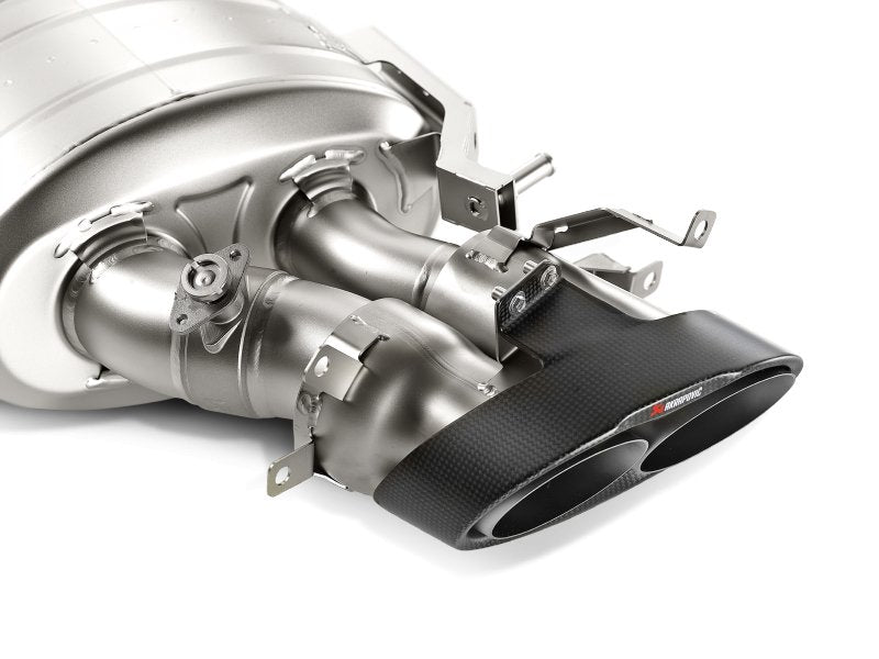 Akrapovic 14-17 Audi RS7 Sportback (C7) Evolution Line Cat Back (Titanium) w/ Carbon Tips - Crew Original