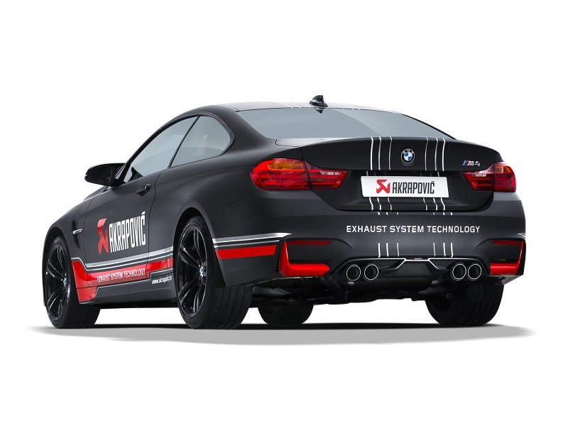 Akrapovic 14-17 BMW M3/M4 (F80/F82) Slip-On Line (Titanium) (Req. Tips) - Crew Original