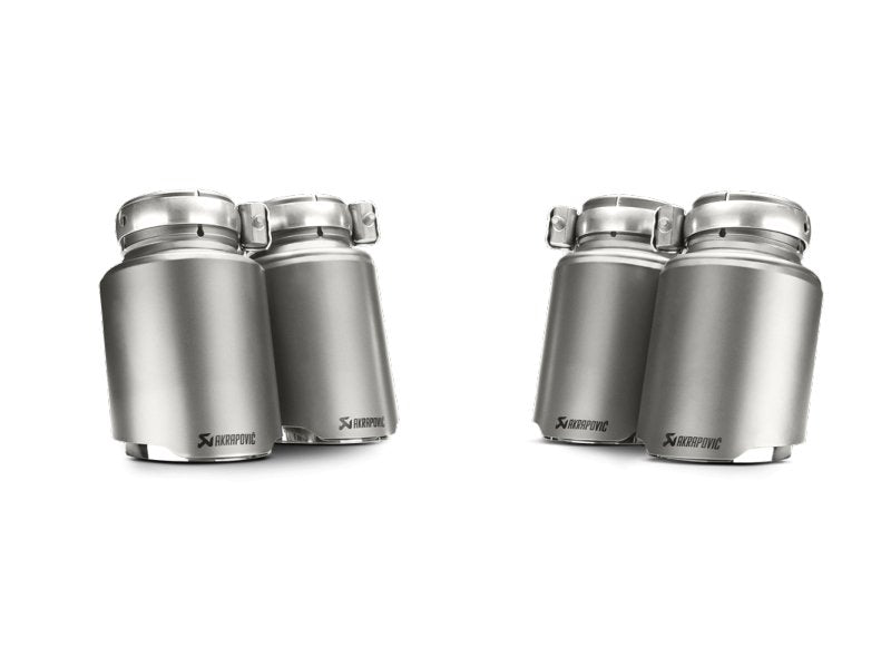 Akrapovic 14-17 BMW M3/M4 (F80/F82) Tail Pipe Set (Titanium) - Crew Original