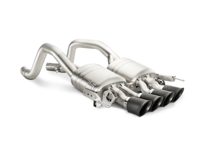 Akrapovic 14-17 Chevrolet Corvette Z06 (C7) Slip-On Line (Titanium) w/ Carbon Tips - Crew Original