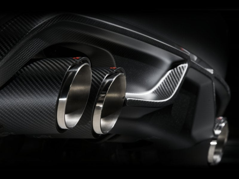 Akrapovic 15-17 BMW X5M (F85) Evolution Line Cat Back (Titanium) w/ Carbon Tips - Crew Original