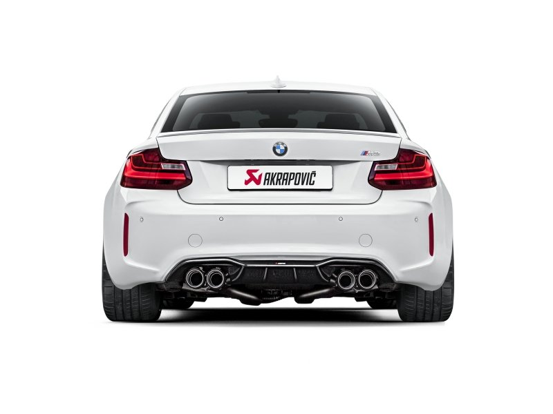 Akrapovic 16-17 BMW M2 (F87) / 2018+ BMW M2 Competition/M2 CS (F87N) Rear Carbon Fiber Diffuser - Hi - Crew Original