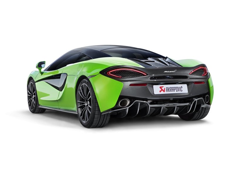 Akrapovic 16-17 McLaren 540C 570S Slip-On Line (Titanium) w/ Carbon Tips - Crew Original