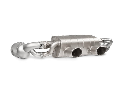 Akrapovic 16-17 Porsche 911 Carrera S/4/4S/GTS (991.2) Link Pipe Set w/ Cat (SS) - Crew Original