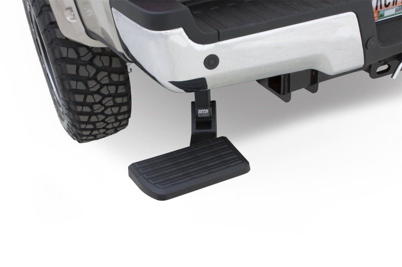 AMP Research 17-22 Ford F-250/350/450 SuperDuty (450 w/No Vib. Damp Installed) BedStep - Black - Crew Original