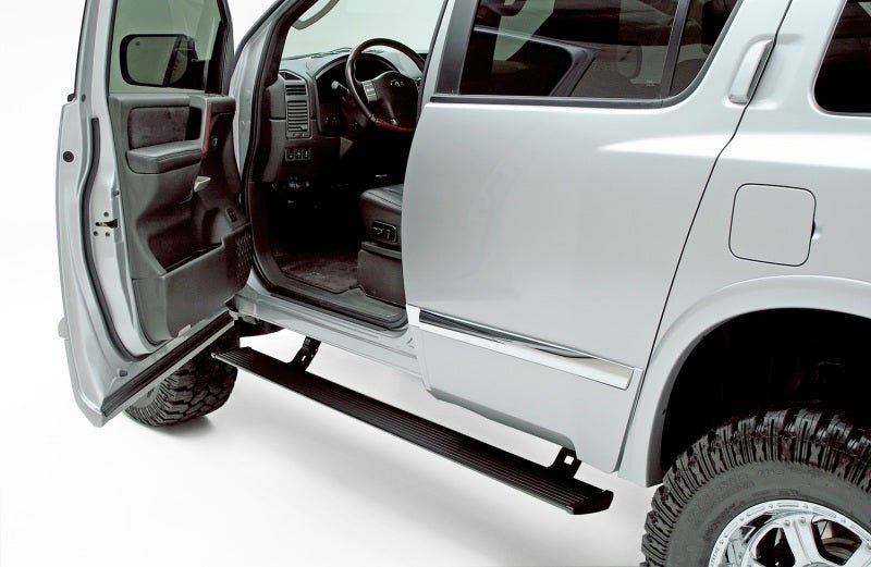 AMP Research 2004-2015 Nissan Titan Crew/King Cabs PowerStep - Black - Crew Original