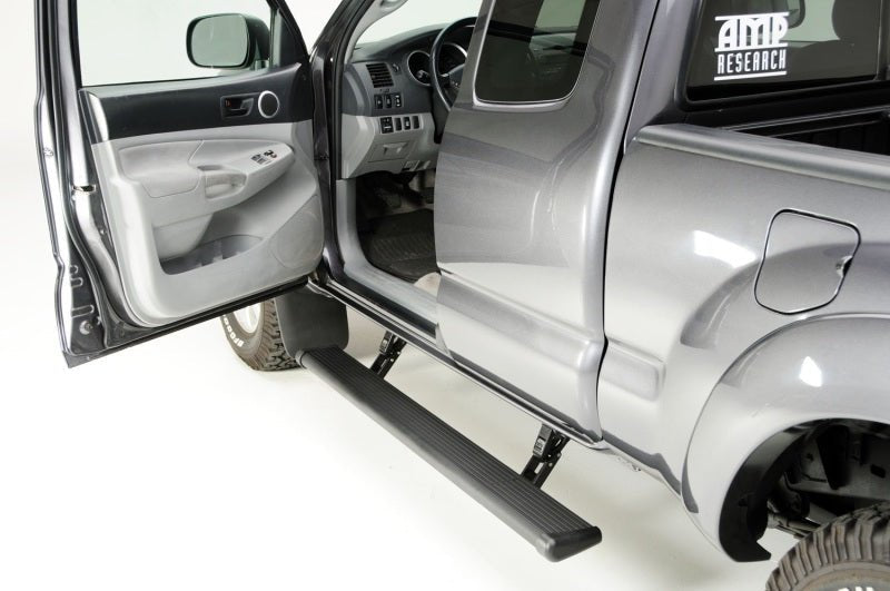 AMP Research 2005-2015 Toyota Tacoma Double Cab PowerStep - Black - Crew Original