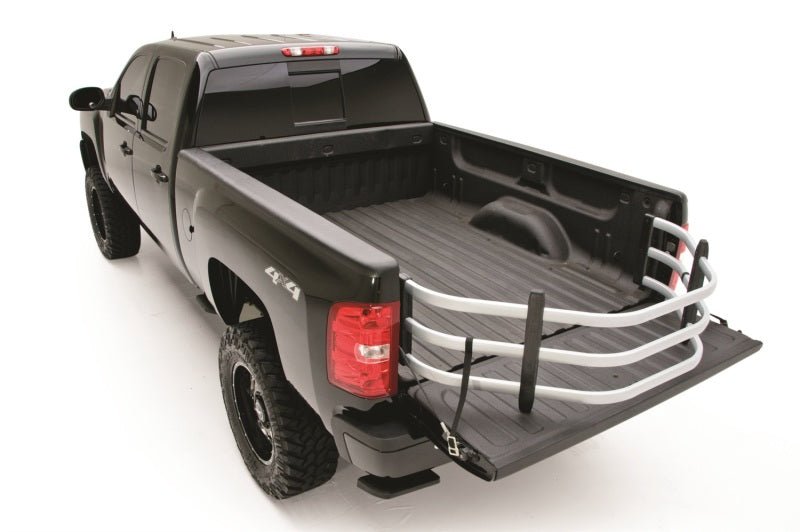 AMP Research 2007-2017 Chevrolet Silverado Standard Bed Bedxtender - Silver - Crew Original