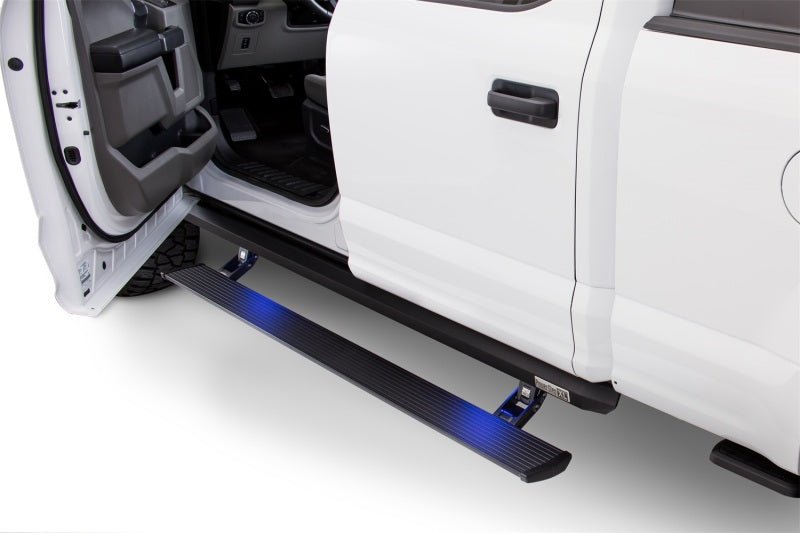 AMP Research 2015-2018 Ford F-150 SuperCrew PowerStep XL - Black - Crew Original