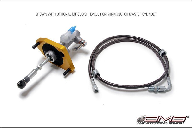 AMS Performance 08-15 Mitsubishi EVO X Clutch Master Cylinder Conversion w/Master Cylinder - Crew Original