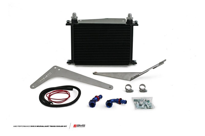 AMS Performance 08-15 Mitsubishi EVO X MR/Ralliart SST Transmission Oil Cooler Kit - Crew Original