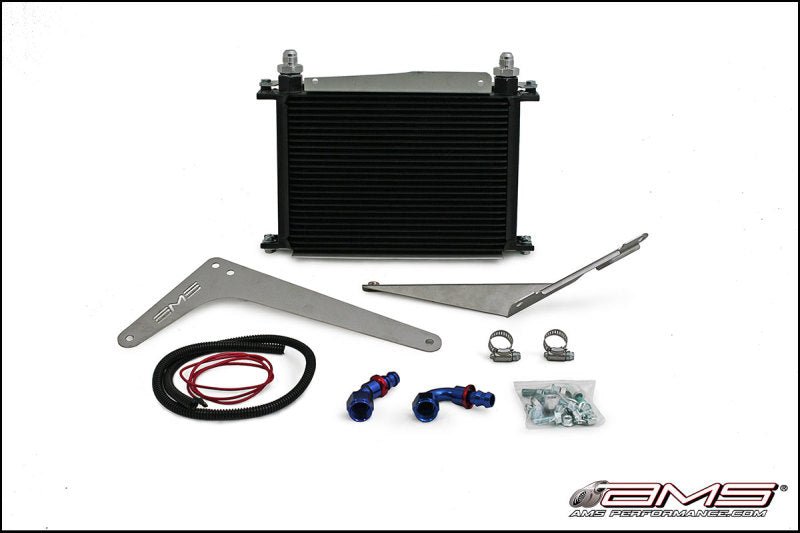 AMS Performance 08-15 Mitsubishi EVO X MR/Ralliart SST Transmission Oil Cooler Kit - Crew Original