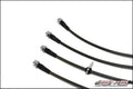 AMS Performance 08-15 Mitsubishi EVO X Stainless Steel Brake Lines (4 Lines) - Crew Original