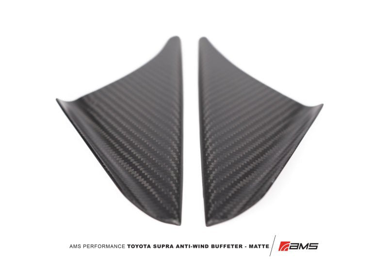 AMS Performance 2020+ Toyota GR Supra Anti-Wind Buffeting Kit - Matte Carbon - Crew Original