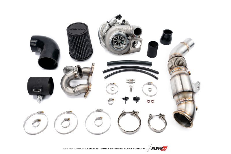 AMS Performance A90 2020 Toyota GR Supra Alpha 6 GTX3076 GEN II Turbo Kit 49 State Legal EPA Catted - Crew Original