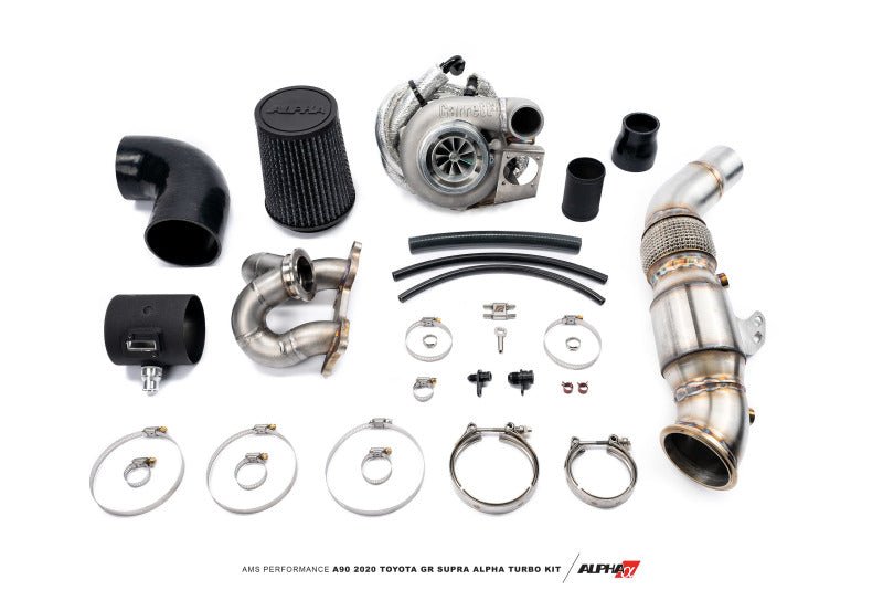 AMS Performance A90 2020 Toyota GR Supra Alpha 6 GTX3076 GEN II Turbo Kit 49 State Legal EPA Catted - Crew Original