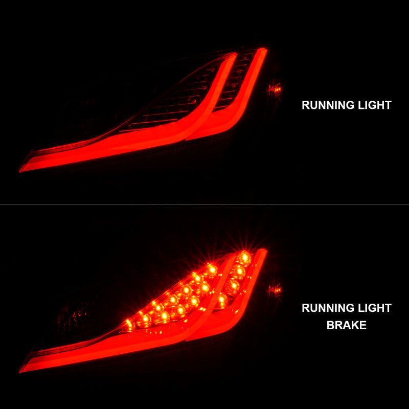 ANZO 10-13 Hyundai Genesis 2DR LED Taillights Smoke - Crew Original