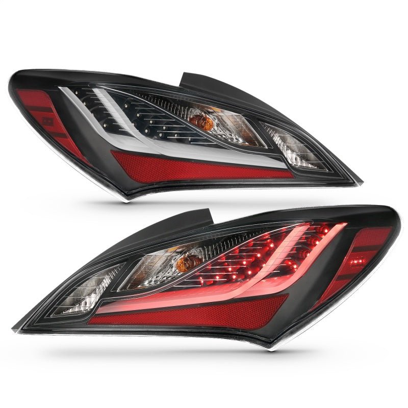 ANZO 10-13 Hyundai Genesis 2DR LED Taillights Smoke - Crew Original