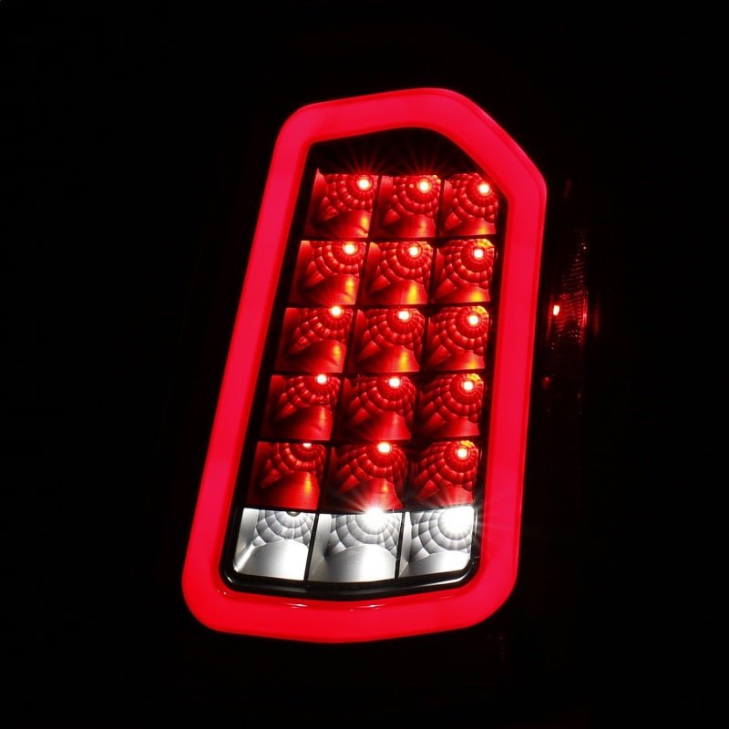 ANZO 11-14 Chrysler 300 LED Taillights Black w/ Sequential - Crew Original