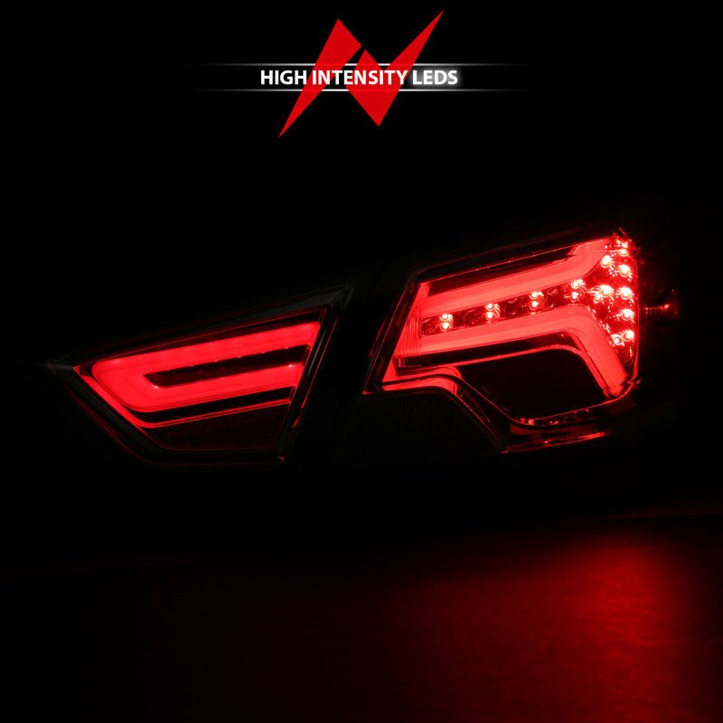 ANZO 14-18 Chevrolet Impala LED Taillights Smoke - Crew Original