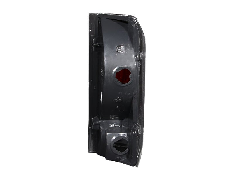 ANZO 1989-1996 Ford F-150 Taillights Black - Crew Original