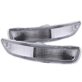 ANZO 1993-1997 Toyota Corolla Euro Parking Lights Chrome - Crew Original