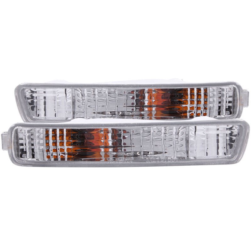 ANZO 1994-1995 Honda Accord Euro Parking Lights Chrome - Crew Original