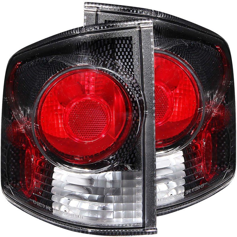 ANZO 1995-2005 Chevrolet S-10 Taillights Carbon 3D Style - Crew Original