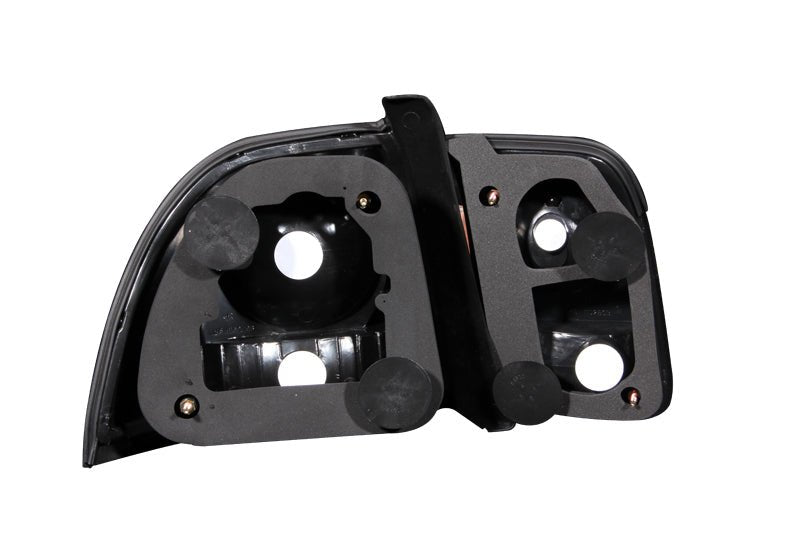 ANZO 1996-1997 Honda Accord Taillights Black - Crew Original