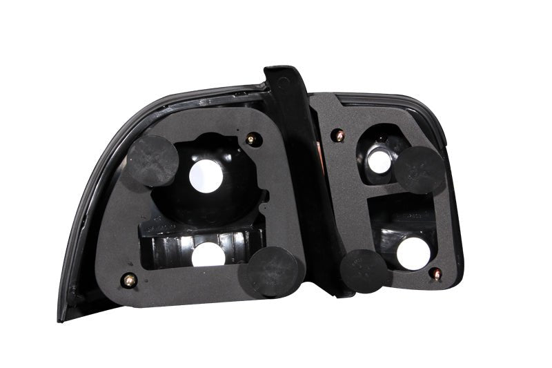 ANZO 1996-1997 Honda Accord Taillights Black - Crew Original