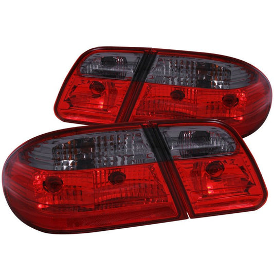 ANZO 1996-2002 Mercedes Benz E Class W210 Taillights Red/Smoke G2 - Crew Original