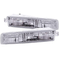 ANZO 1997-2001 Honda Prelude Euro Parking Lights Chrome - Crew Original