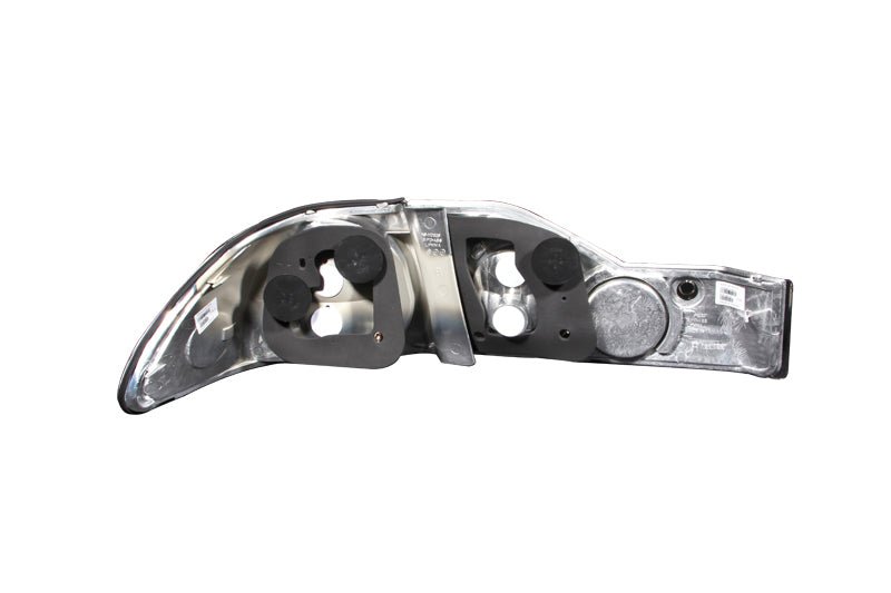 ANZO 1998-2000 Honda Accord Taillights Black - Crew Original