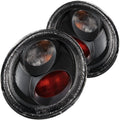 ANZO 1998-2005 Volkswagen Beetle Taillights Black - Crew Original