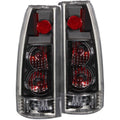 ANZO 1999-2000 Cadillac Escalade Taillights Black - New Gen - Crew Original
