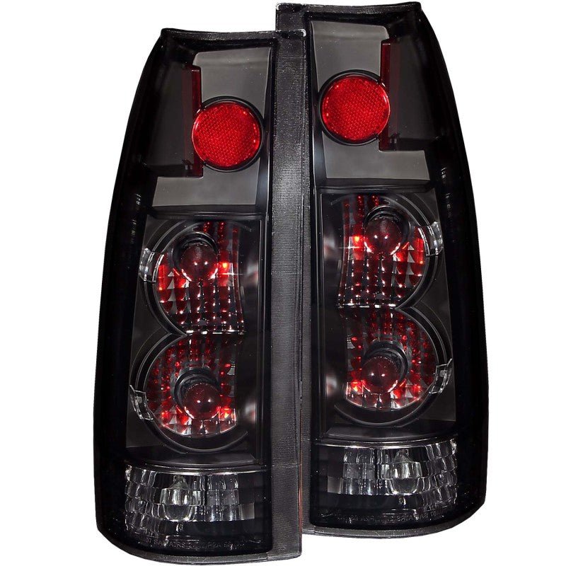 ANZO 1999-2000 Cadillac Escalade Taillights Dark Smoke G2 - Crew Original