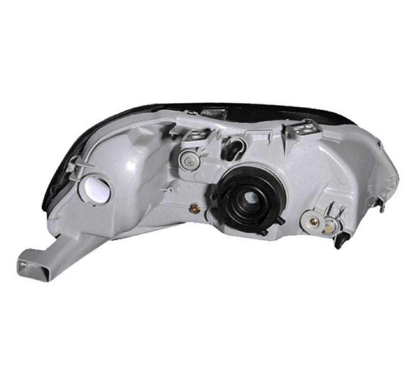 ANZO 1999-2000 Honda Civic Crystal Headlights Gun-Metal Gray - Crew Original