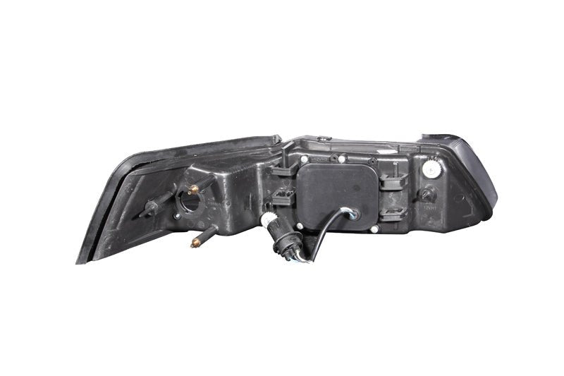 ANZO 1999-2004 Ford Mustang Projector Headlights Black G2 (Dual Projector) - Crew Original