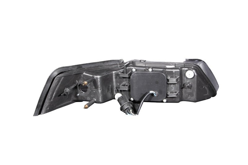 ANZO 1999-2004 Ford Mustang Projector Headlights Black G2 (Dual Projector) - Crew Original