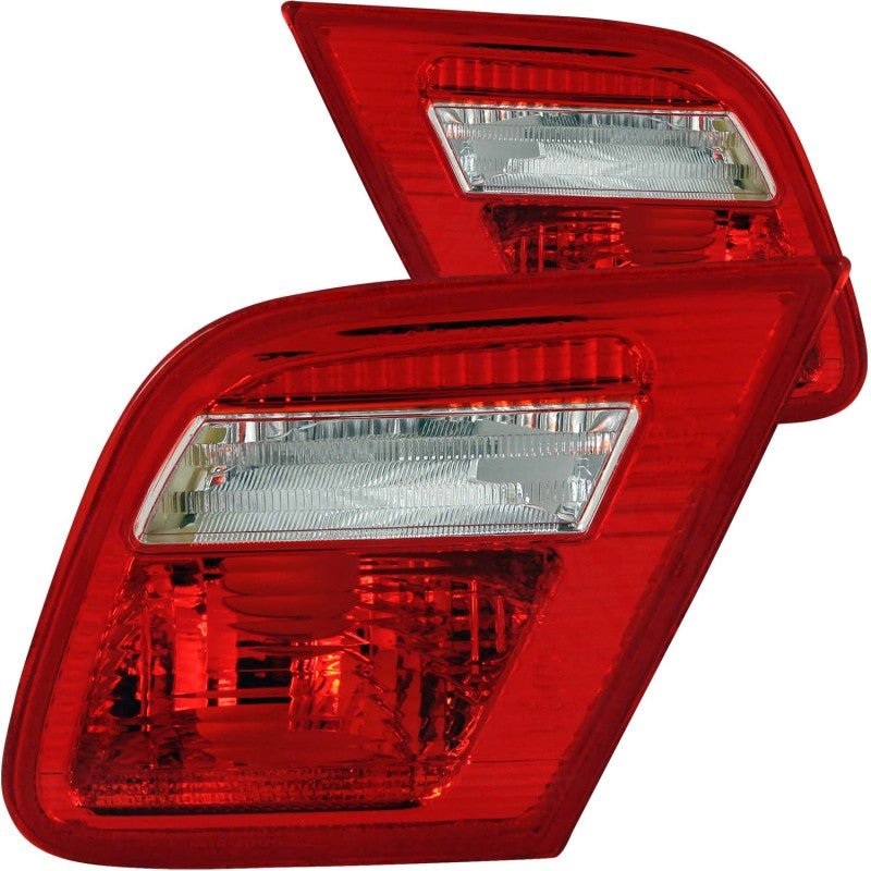 ANZO 2000-2003 BMW 3 Series E46 Taillights Red/Clear - Inner - Crew Original