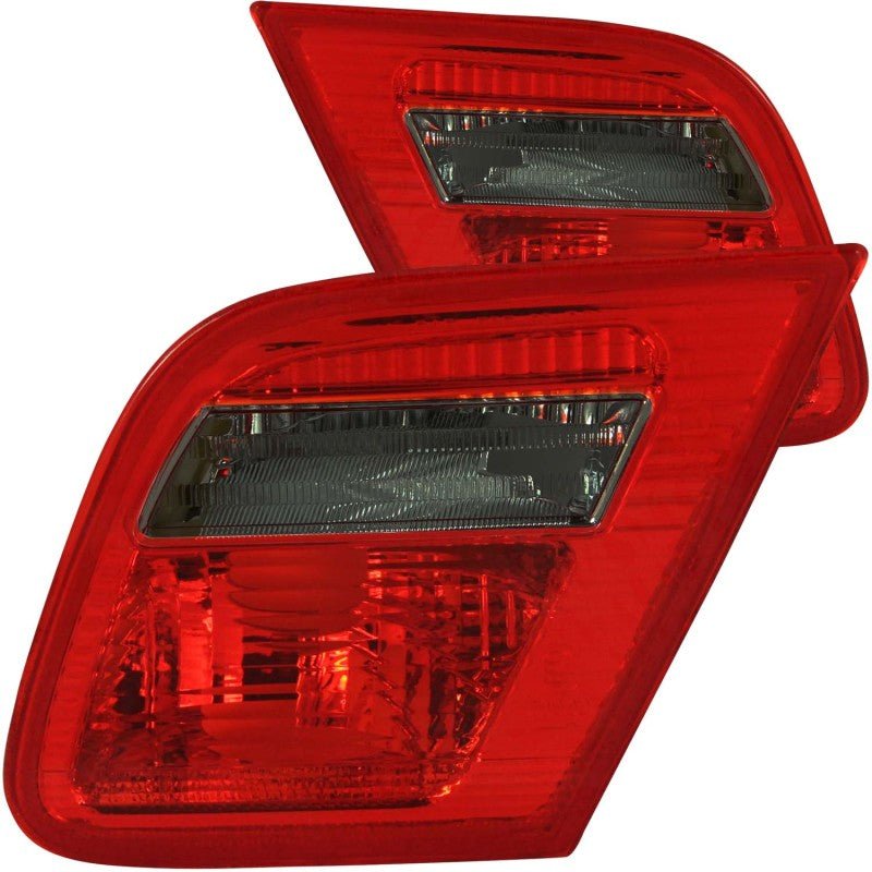 ANZO 2000-2003 BMW 3 Series E46 Taillights Red/Smoke - Inner - Crew Original