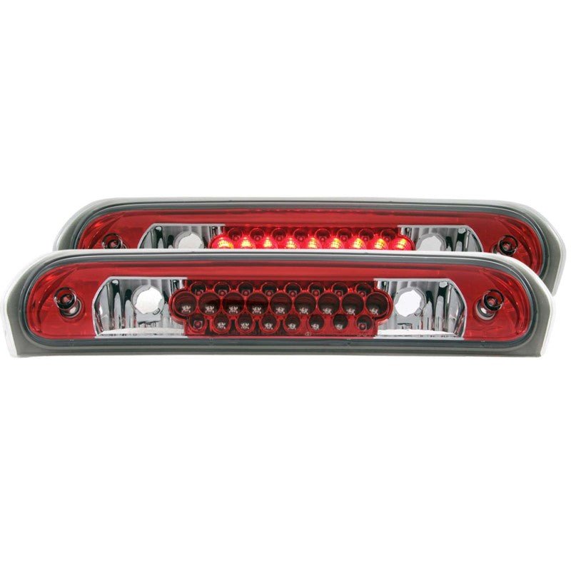 ANZO 2002-2008 Dodge Ram LED 3rd Brake Light Red/Clear - Crew Original