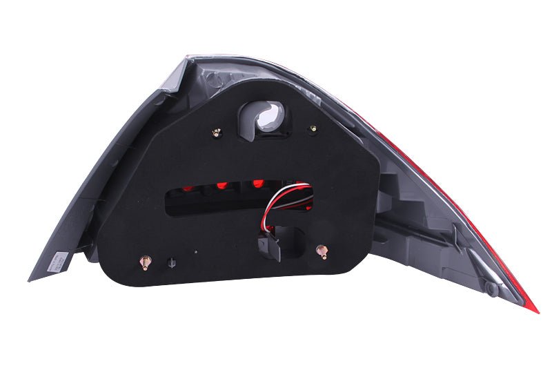 ANZO 2006-2007 Honda Accord Taillights Red/Clear - Crew Original