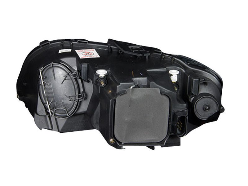 ANZO 2006-2008 Audi A3 Projector Headlights Black (R8 LED Style) - Crew Original