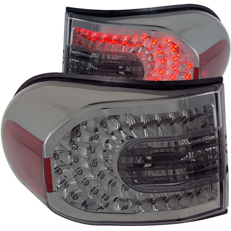 ANZO 2007-2010 Toyota Fj Cruiser LED Taillights Smoke - Crew Original