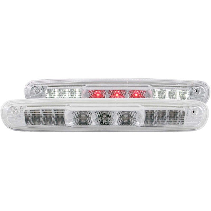 ANZO 2007-2013 Chevrolet Silverado 1500 LED 3rd Brake Light Chrome B - Series - Crew Original