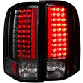 ANZO 2007-2013 Chevrolet Silverado 1500 LED Taillights Black - Crew Original