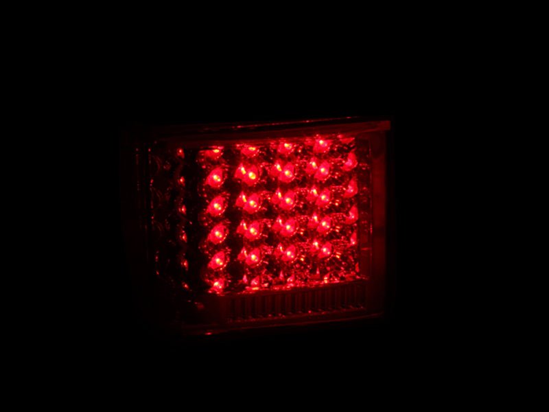 ANZO 2007-2014 Ford Expedition LED Taillights Red/Clear - Crew Original